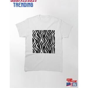 Zebra Pattern Classic Tshirt Unisex